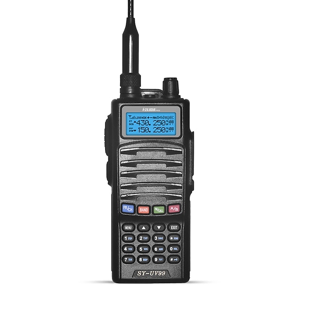  HELIDA Hand Generators Walkie Talkie Comunicador Professional Transceiver 5W SY-UV99 VHF UHF Band 136-174 /400-520 MHz Two Way Radio