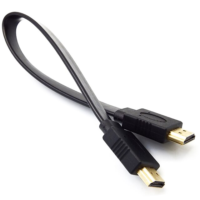  HDMI 1.4 アダプターケーブル, HDMI 1.4 に HDMI 1.4 アダプターケーブル オス―オス 1080P 0.3メートル(1フィート)