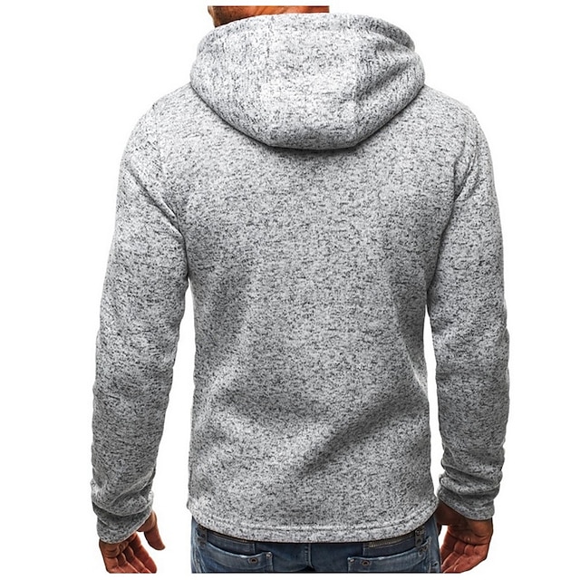 Mens Clothing Mens Hoodies & Sweatshirts | Mens Hoodie Jacket Hoodie Polka Dot Split Hooded Daily Sports Going out Active Basic 