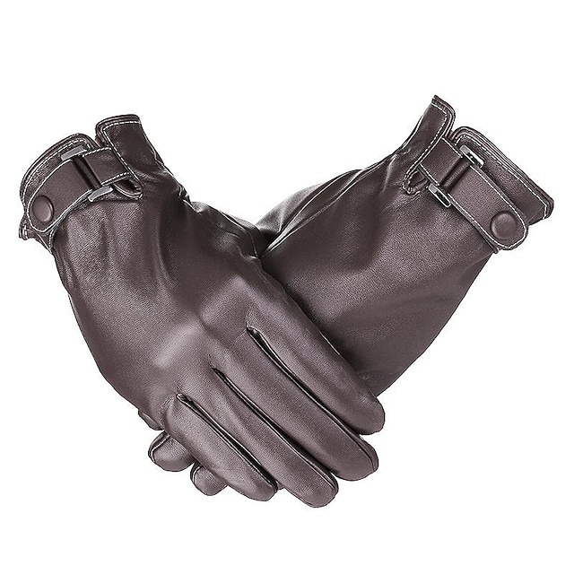  Pełny palec Męskie Rękawice motocyklowe Skóra Ekran dotykowy / Zatrzymujący ciepło / antypoślizgowy