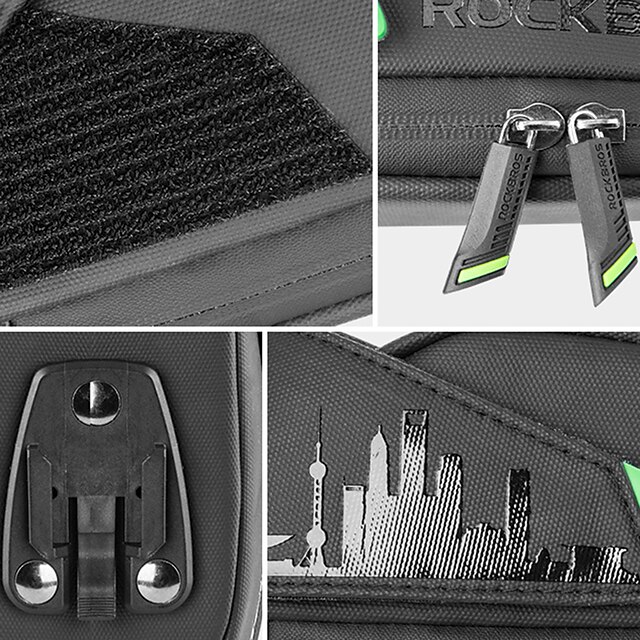 ROCKBROS 1/1.5 L Bike Saddle Bag Reflective Large Capacity Waterproof