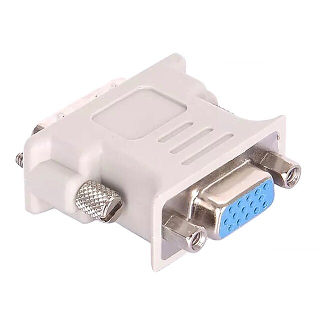  DVI 24+5 Adapter Cable, DVI 24+5 to VGA Adapter Cable Male - Female Short(Under 20 cm)
