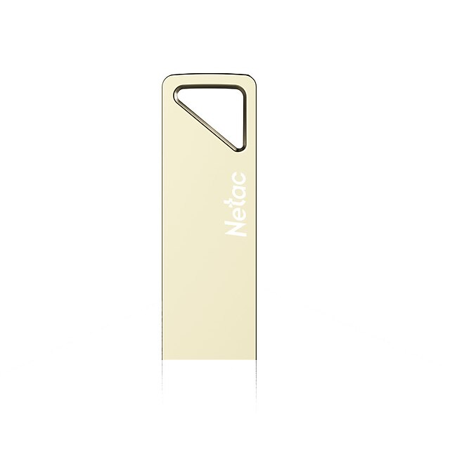  Netac 32GB usb flash drive usb disk USB 2.0 / Micro USB Aluminum-magnesium alloy Cuboid Encrypted / Capless / Geometric Pattern U326