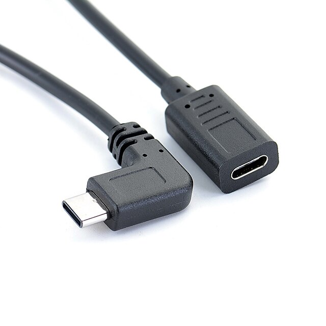  YONGWEI USB 2.0 C-tyypin Kaapeli / Jatkojohto, USB 2.0 C-tyypin että USB 2.0 C-tyypin Kaapeli / Jatkojohto Uros - Naaras Tinattu kupari 0.3m (1 ft)