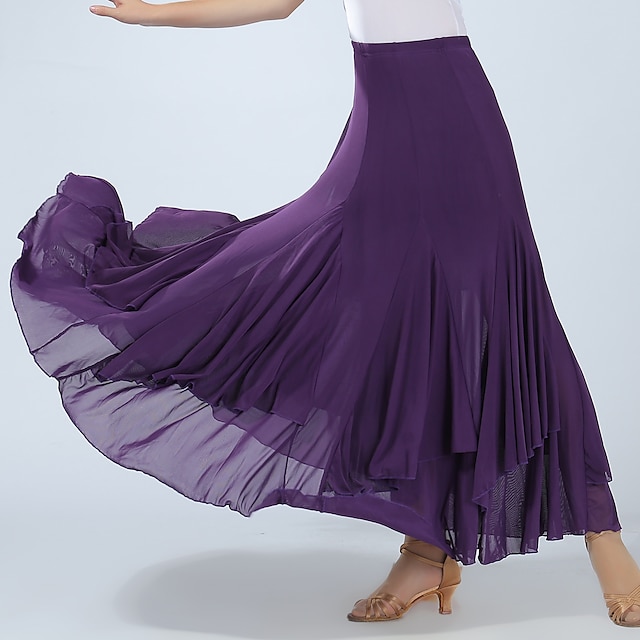  Επίσημος Χορός Φούστες Πλισέ Γυναικεία Εκπαίδευση Επίδοση Ψηλό Σπαντέξ