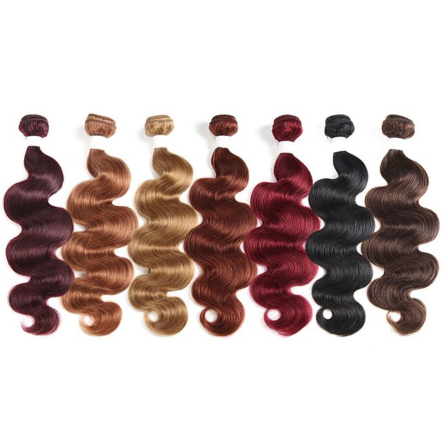  1 Bundle Brazilian Hair Body Wave Remy Human Hair Human Hair Extensions 10-26 inch Human Hair Weaves Soft Best Quality New Arrival Human Hair Extensions