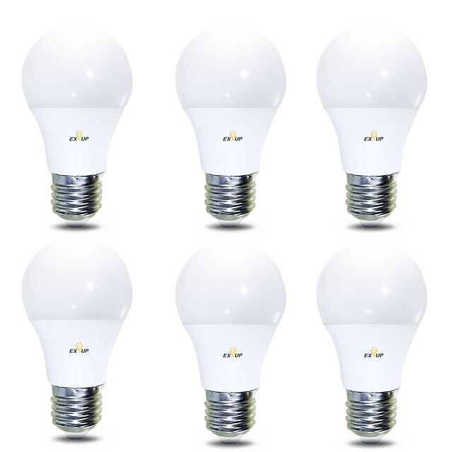  6pcs 7 W LED Globe Bulbs 680 lm B22 E26 / E27 14 LED Beads SMD 2835 Warm White Cold White 220-240 V 110-130 V