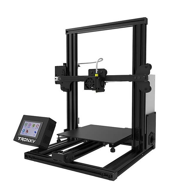  Tronxy® XY-2 Aluminum 3D Printer 220x220x260mm Printing Size With 3.5 Full Color Touch Screen/Fast Printing Speed/Bowden Extruder/Double Fans/Safety Design