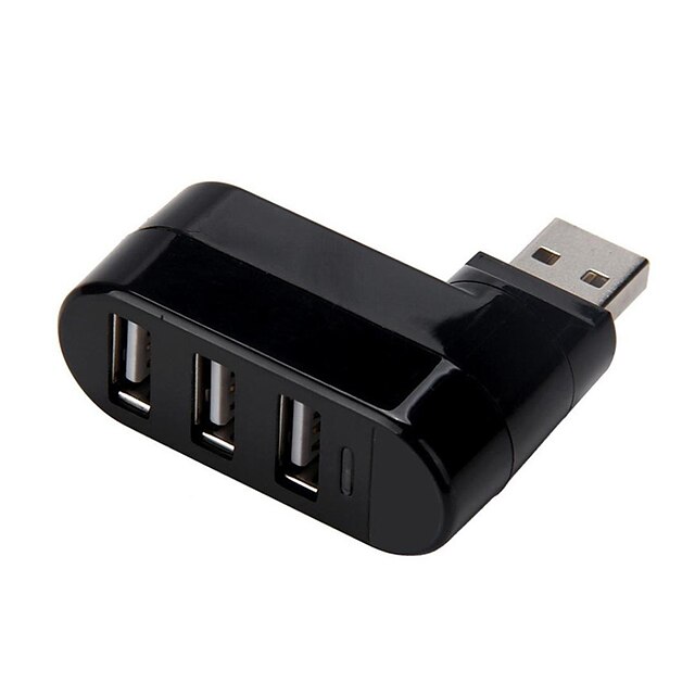  USB 2.0 to USB 2.0 USB Hub 3 Ports Ultra Slim