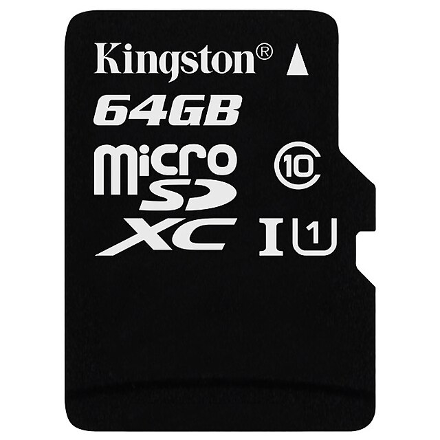  Kingston 64GB Micro SD-kort TF-kort minneskort class10