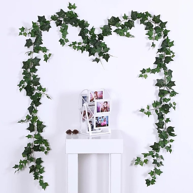  Artificial Plants Plastic Traditional / Classic Vine Wall Flower Vine 1 Bouquet 180cm/71