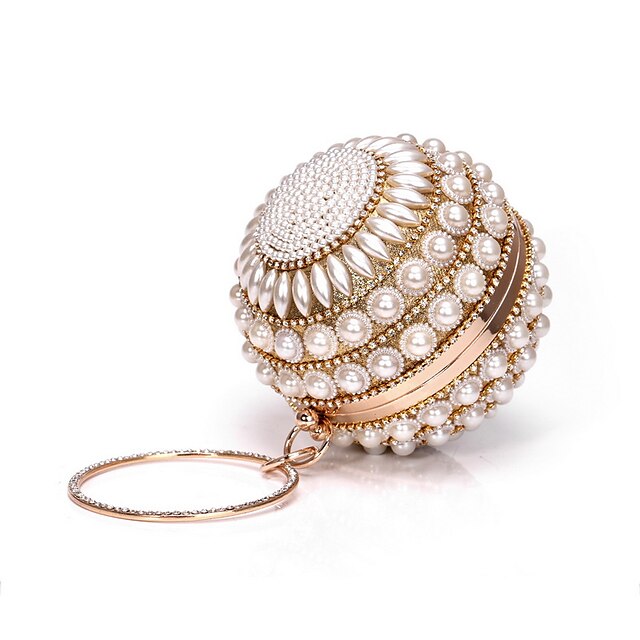 Women's Clutch Bags Alloy Party Event / Party Daily Pearls Crystals ...