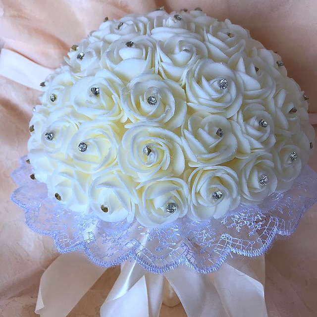 Fleurs de mariage Bouquets Mariage Mousse 21-30 cm