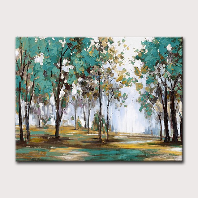  Oil Painting Hand Painted Horizontal Abstract Landscape Classic Modern Rolled Canvas (No Frame)