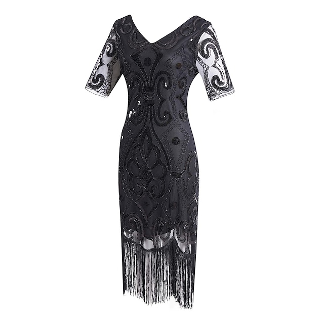 Roaring 20s 1920s Cocktail Dress Vintage Dress Flapper Dress Dress ...