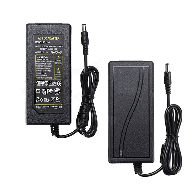  DC 12V 3A Power Adapter 36W AC100-240V to DC12V Transformers Switching Power Supply for LCD Monitor Wireless Router CCTV Cameras