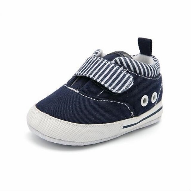  Boys' First Walkers Cotton Sneakers Toddler(9m-4ys) Blue / White Spring