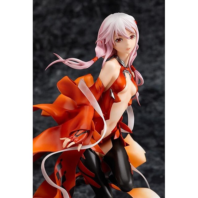  נתוני פעילות אנימה קיבל השראה מ Guilty Crown Inori Yuzuriha PVC 20 cm CM צעצועי דגם בובת צעצוע