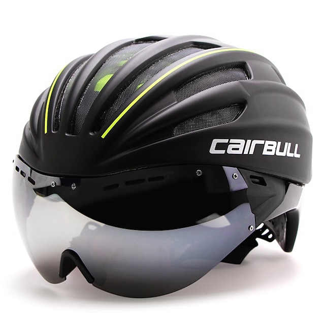 CAIRBULL Voksne Bike Helmet Aero-hjelm 28 Ventiler CE CE EN 1077 Nedslags Resistent Integralt støbt Letvægt EPS PC Sport Mountain Bike Vej Cykling Cykling / Cykel - Grøn Rød Blå Herre Dame Unisex