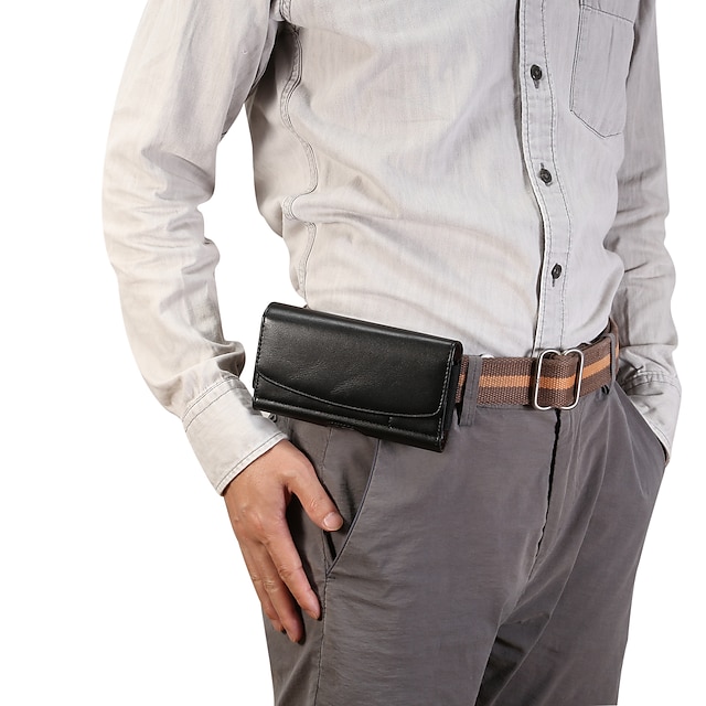  Capinha Para Blackberry / Apple / Samsung Galaxy Universal Bandas de Braço / Porta-Cartão Pochete / Bolsa Sólido Macia PU Leather