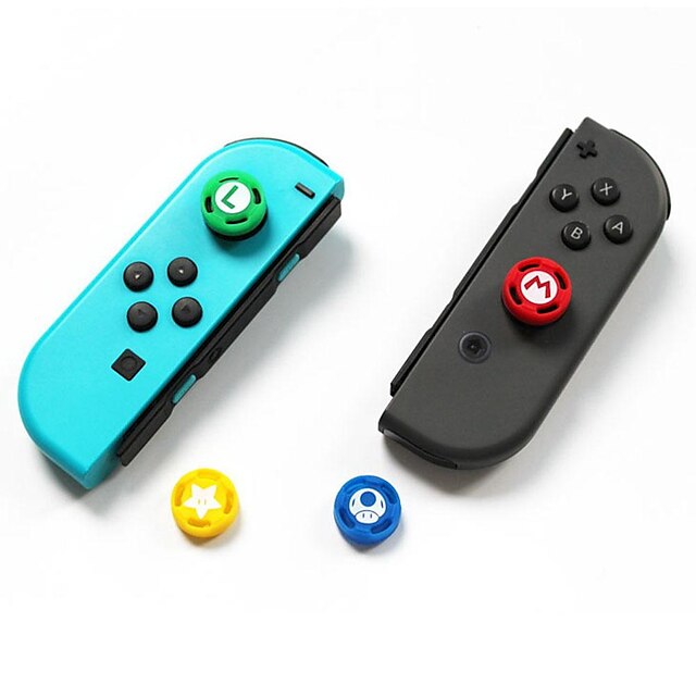  Game Accessories Kits For Nintendo Switch ,  New Design Game Accessories Kits Silicone 4 pcs unit