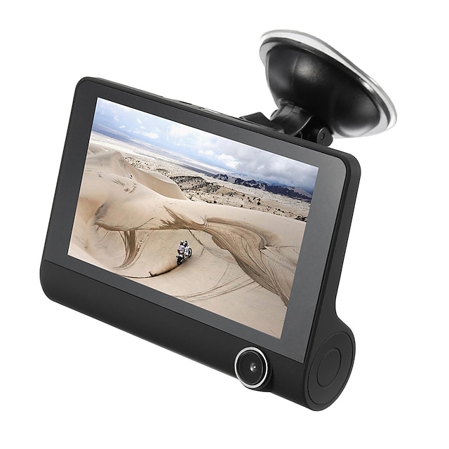  1080p HD Auto DVR 170 astetta Laajakulma 4 inch IPS Dash Cam kanssa GPS / Pimeänäkö / G-Sensor Automaattinen tallennin