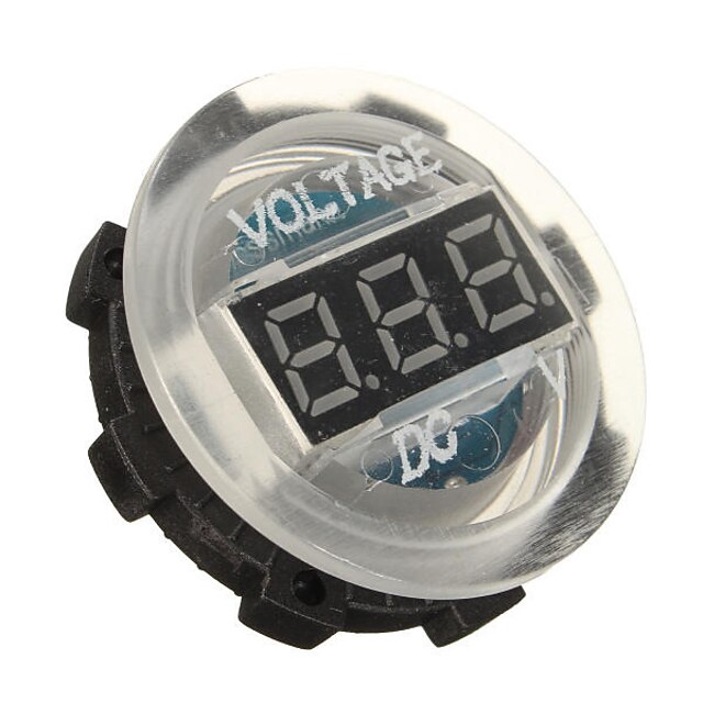  Motorcycle / Car Voltmeters for Motorcycles / universal All years Gauge Dustproof