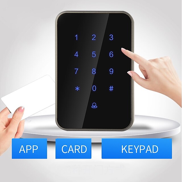  Bluetooth,RFID.Password unlocking Muuta / Käyttöoikeudenhallintapaneeli / IC-kortinlukija salasanan lukituksen / RFID lukituksen / Bluetooth-lukituksen avaaminen Huoneisto / Koulu / Hotelli