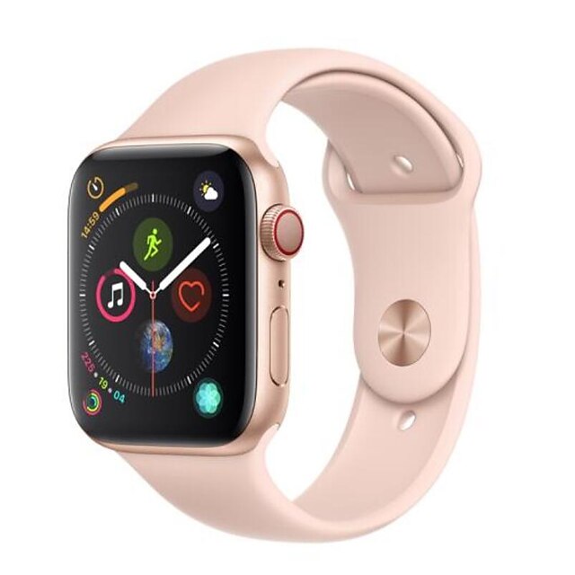  Apple Apple Watch Series 4 44mm(GPS + Cellular) Smartklokke iOS oppusset Bluetooth Vanntett Pekeskjerm Pulsmåler Sport Kalorier brent Stoppeklokke Stopur Pedometer Samtalepåminnelse Aktivitetsmonitor