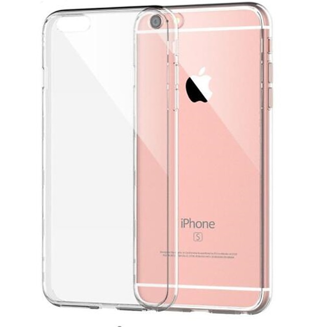  Capinha Para maçã iPhone 11 / iPhone 11 Pro / iPhone 11 Pro Max Antichoque / Transparente Capa traseira Sólido Macia TPU
