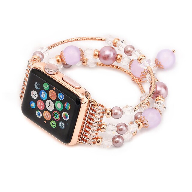 Klockarmband för Apple Watch Series 4/3/2/1 Apple Smyckesdesign Keramisk Handledsrem