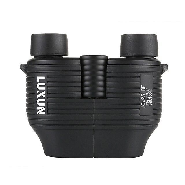 LUXUN® 10 X 25 mm משקפת מונוקולרי עדשות עמיד במים הבחנה גבוהה  (HD) מניעת החלקה נייד 98/1000 m BAK4 ציד ביצוע קמפינג PP+ABS / Hunting / צפרות(צפיה בציפורים)