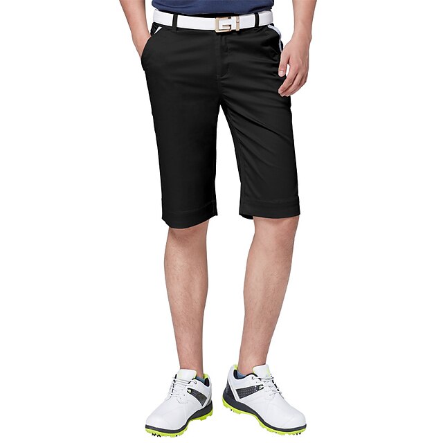  Men's Black White Red Lightweight Shorts Ladies Golf Attire Clothes Outfits Wear Apparel