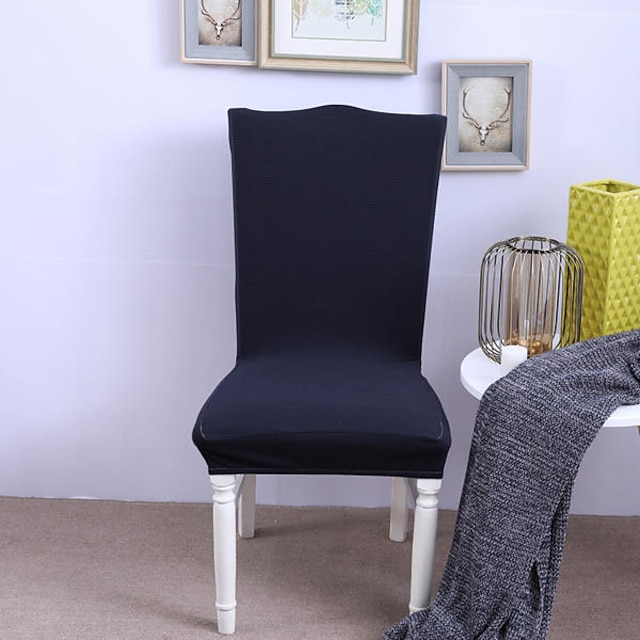  Potah na židli Jednobarevné Barvená příze Polyester potahy