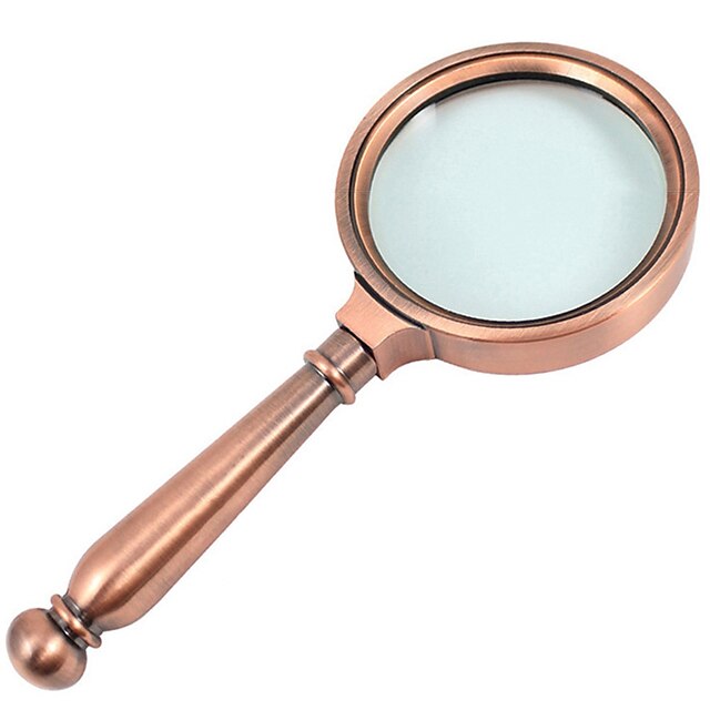  1832502S Hand Held Magnifying Glass 10X For Office and Teaching For Outdoor Sporting