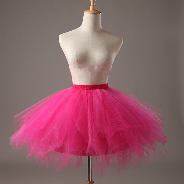  Lolita clasică 1950 rochie de vacanță Rochii Combinezon tutu Crinolină Lungime scurtă Balet Pentru femei Fete Prințesă Performanță Petrecere Fustă
