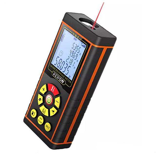 Vchon H-100S 100M Laser distance meter Charging voice version Laser range finder high precision electronic ruler