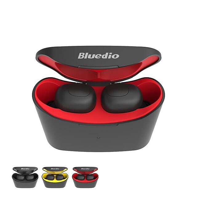  Bluedio T-elf TWS True Wireless Earbuds Wireless with Microphone with Charging Box Earbud
