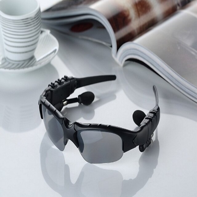  ποιοτικό ασύρματο στερεοφωνικό bluetooth γυαλί γυαλιών αντι-ακτίνων δεν λαμπερό hi-fi ακουστικά για το iphone και άλλα