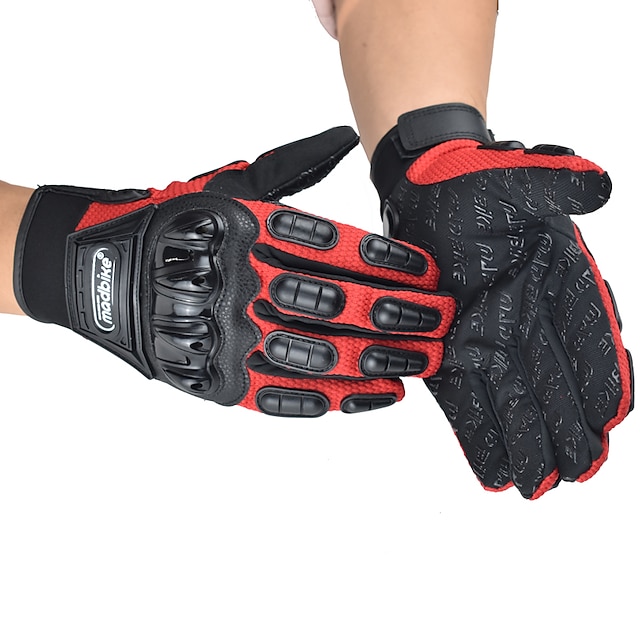  Madbike Full Finger Unisex Motorcycle Gloves Nylon PVA Sunscreen / Trainer / Wearproof