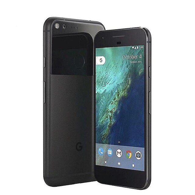  Google Pixel 5 inch 128GB 4G Smartphone - Refurbished(Black / Silver) / 4GB