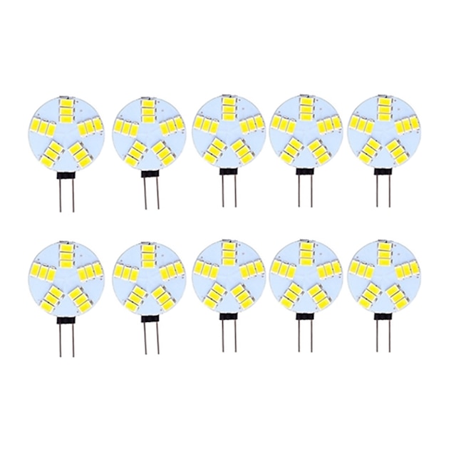  10pcs 3 W LED Bi-pin Lights 290 lm G4 15 LED Beads SMD 5730 Decorative Warm White Cold White / CE Certified