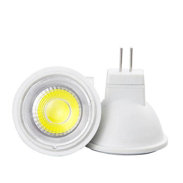  1pç 3 W Lâmpadas de Foco de LED 165 lm MR11 1 Contas LED COB Decorativa Branco Quente Branco Frio 12 V