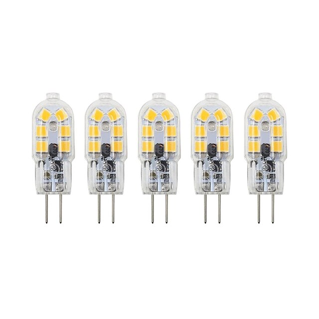  5pcs 3 W LED Bi-pin Lights 200-300 lm G4 G8 T 12 LED Beads SMD 2835 Lovely 12 V
