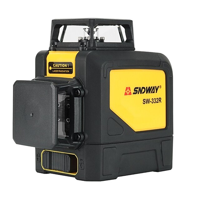  Sndway 8 lines 2D Laser Level Self-Leveling 360 Horizontal And Vertical Cross Powerful Red Laser Beam Line leveler SW-332R