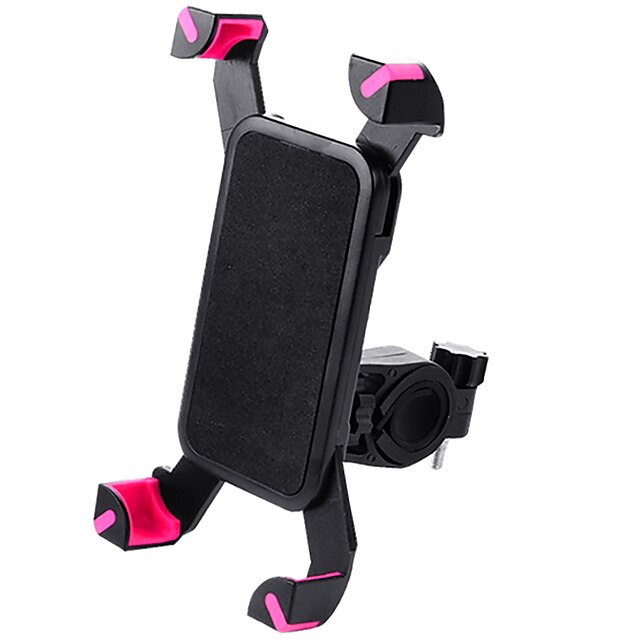  حامل الجوال للدراجة مكافح الانزلاق قابل للسحبقابل للتعديل عالمي إلى دراجة الطريق دراجة جبلية PVC iPhone X iPhone XS iPhone XR ركوب الدراجة أسود / أحمر أسود
