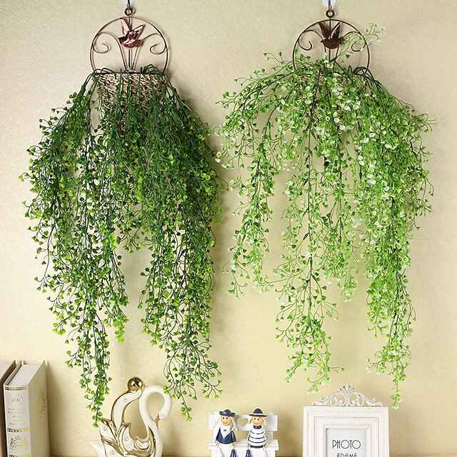 Home & Garden Home Decor | Artificial Plants Plastic Modern Contemporary Vine Wall Flower Vine 1 Bouquet 80cm/31 - AZ73370