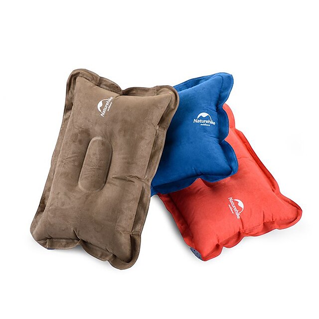  Naturehike Camping Travel Pillow Camping Pillow Outdoor Camping Breathable Inflatable Ultra Light (UL) Comfortable for Camping / Hiking Traveling Outdoor Blue Red Brown