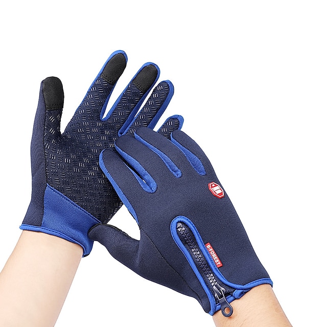 Gants Vélo Enfant Long Keeper - Hiver, Tactile, Antidérapant - Pour Sport Extérieur - Tailles S Et M