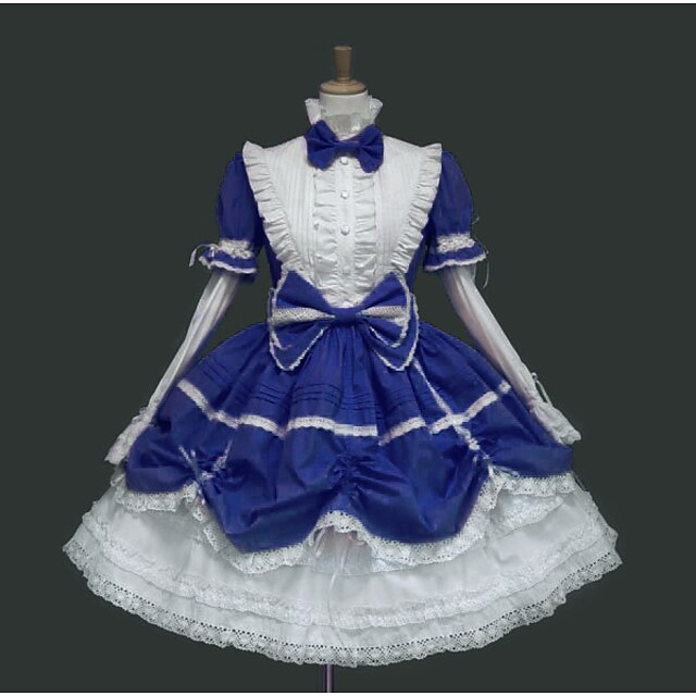 Toys & Hobbies Cosplay & Costumes | Princess Sweet Lolita Vacation Dress Dress Womens Girls Cotton Japanese Cosplay Costumes Plu